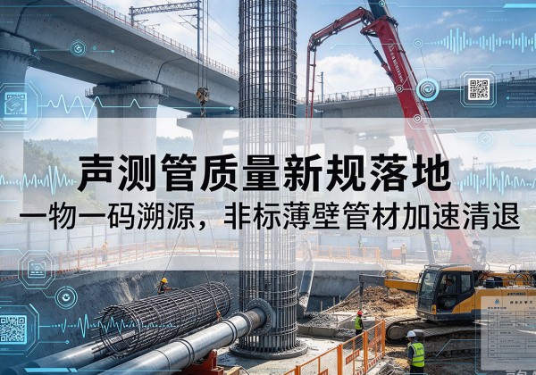 成武声测管质量新规落地，一物一码溯源，非标薄壁管材加速清退