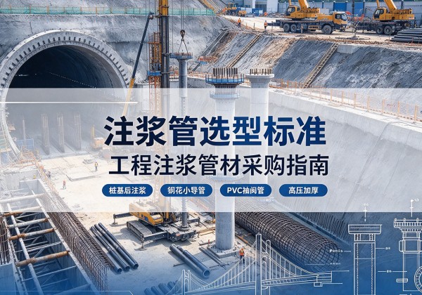 成武注浆管选型标准